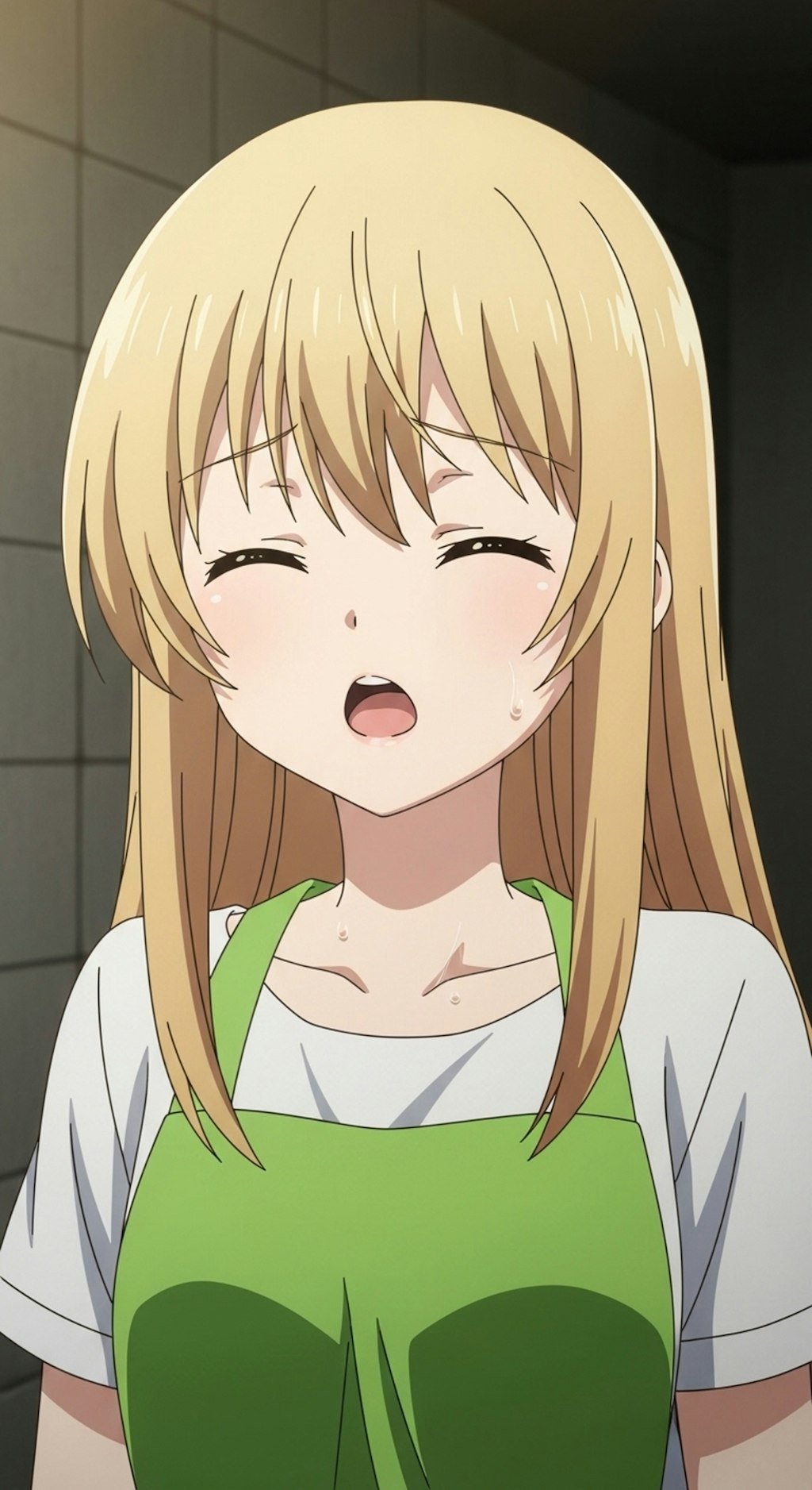 Whiskさんをごまかして意味深げな表情のV4Bちゃん