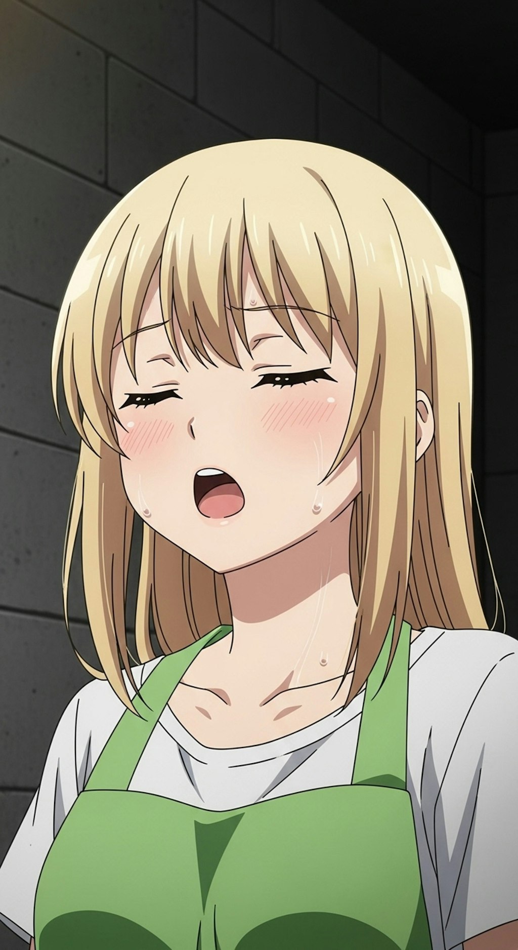 Whiskさんをごまかして意味深げな表情のV4Bちゃん
