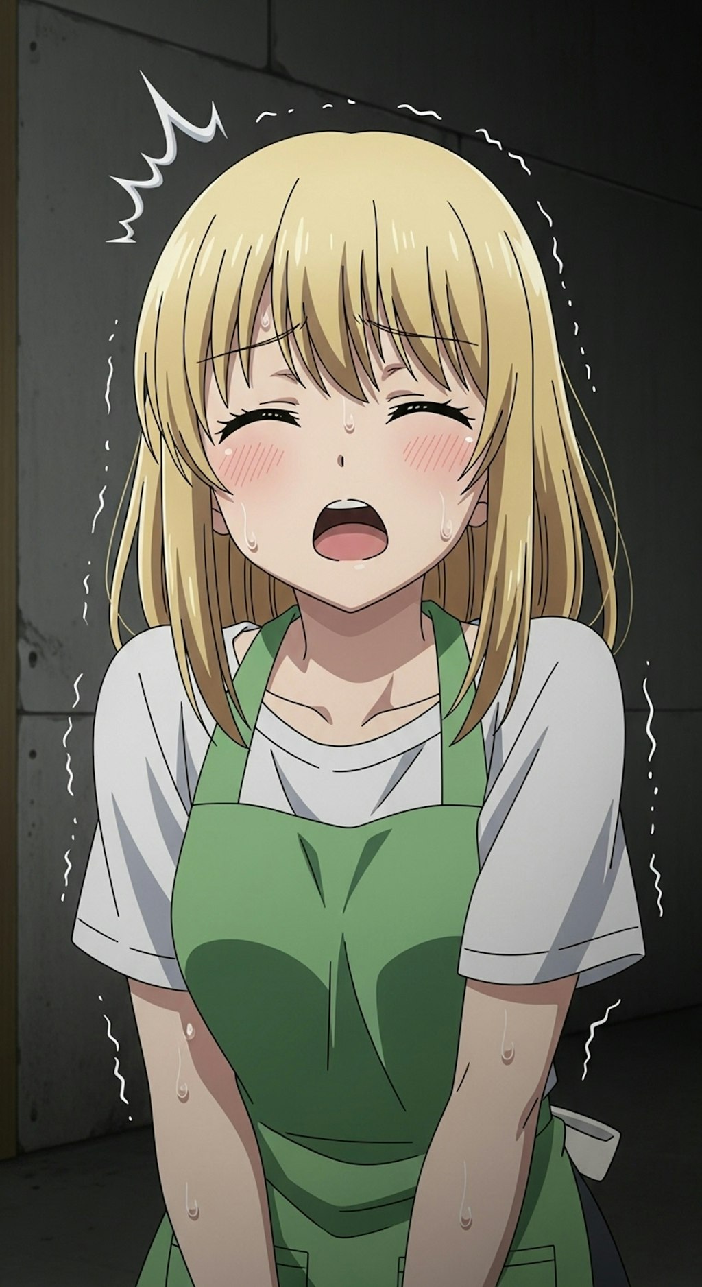 Whiskさんをごまかして意味深げな表情のV4Bちゃん