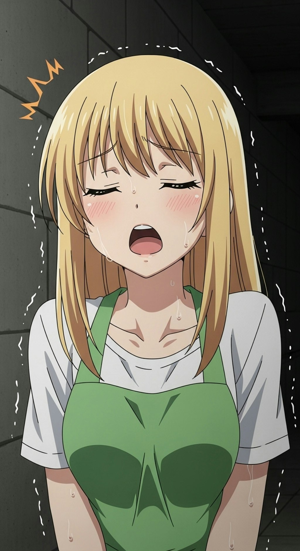 Whiskさんをごまかして意味深げな表情のV4Bちゃん