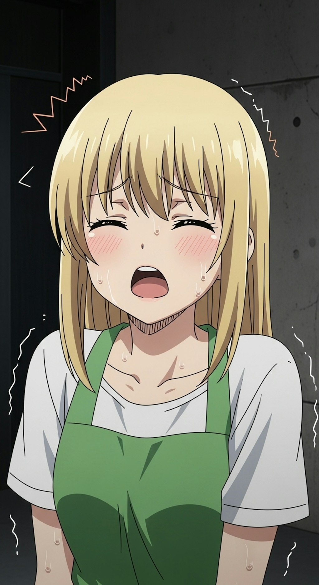 Whiskさんをごまかして意味深げな表情のV4Bちゃん