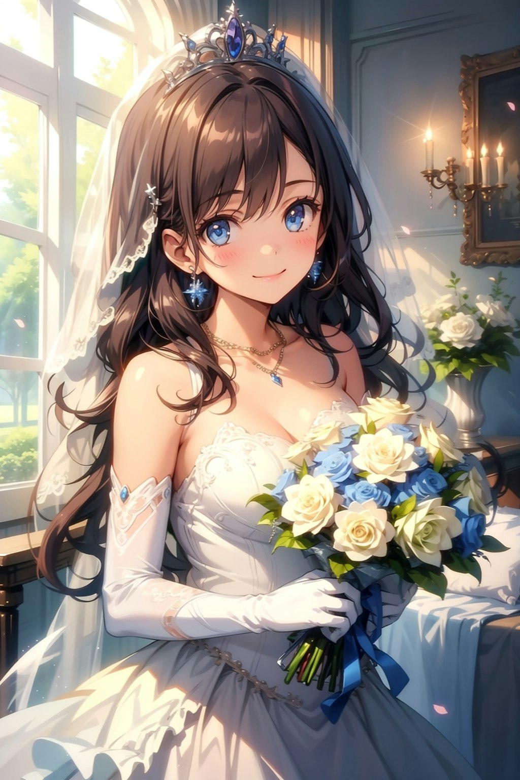 TOPAZ:wedding dress girl