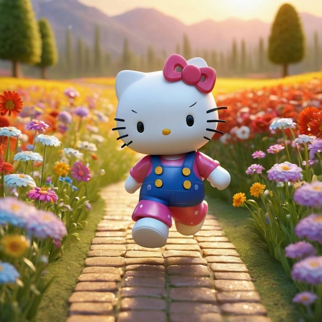 Realistic Hello Kitty