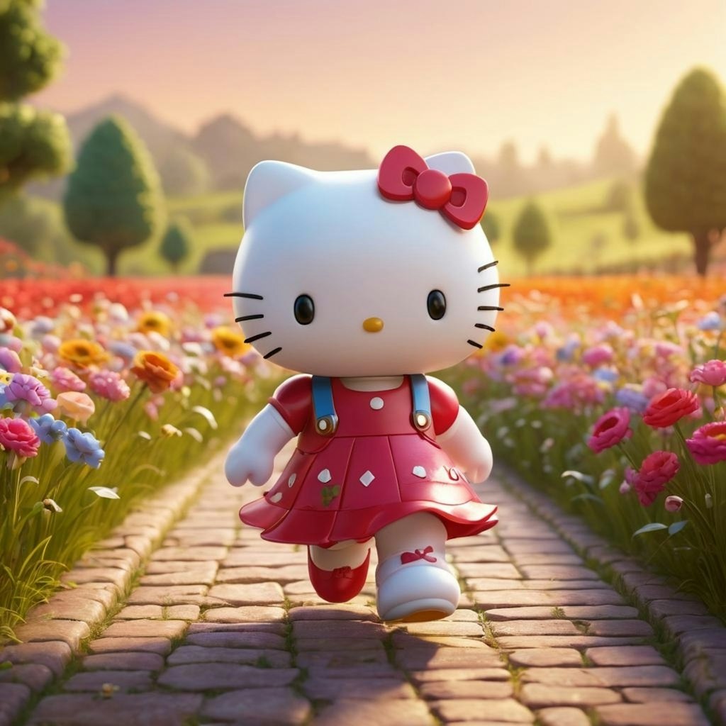 Realistic Hello Kitty