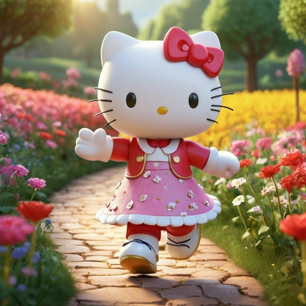 Realistic Hello Kitty