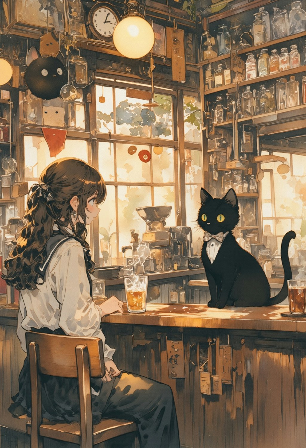 猫のバーテンダー