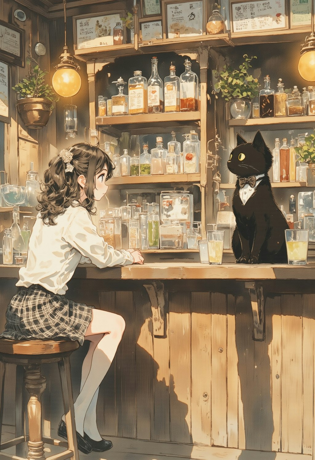 猫のバーテンダー