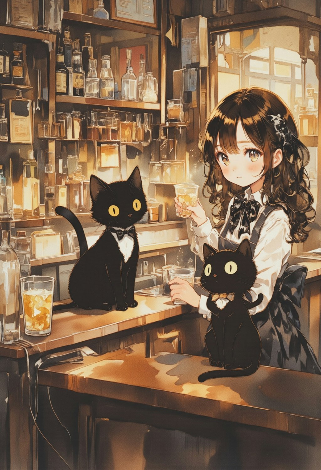 猫のバーテンダー