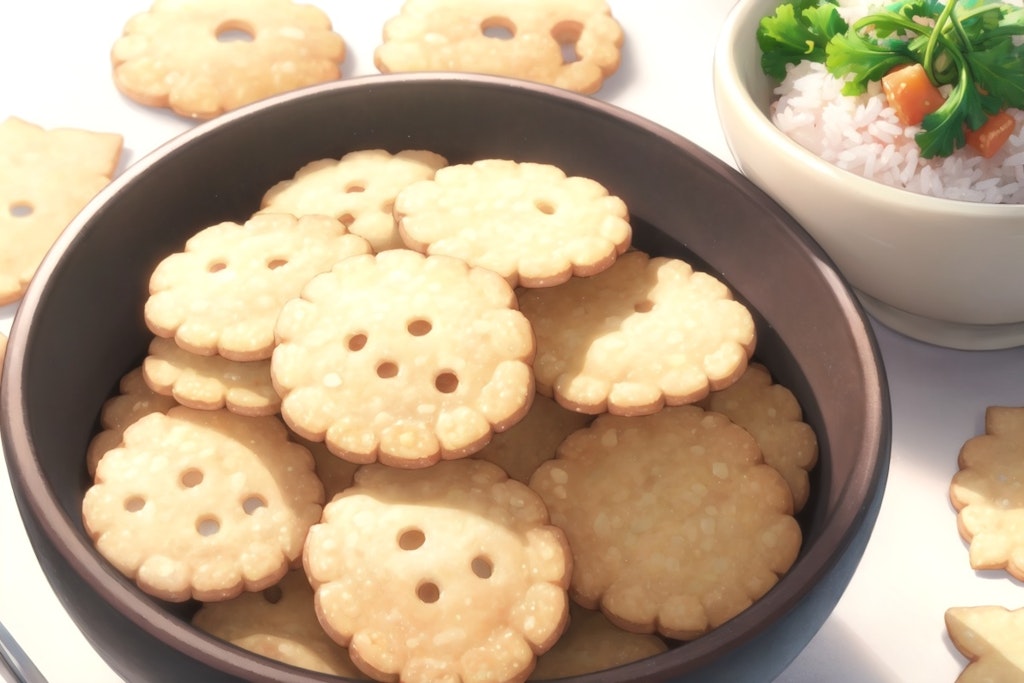 これ微妙におせんべいやない。むしろクッキーや