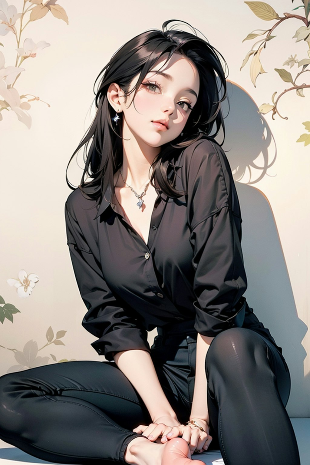 黒服女性　その8