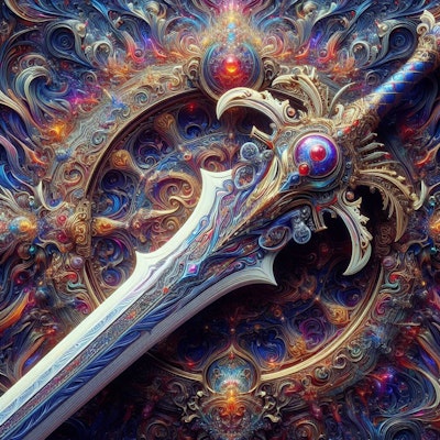 宝飾の剣「物欲の権化」