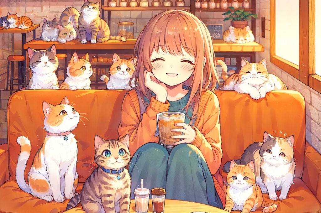 猫カフェ