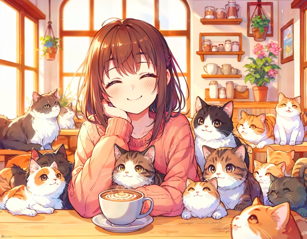 猫カフェ