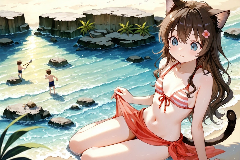 猫耳🐈　👙