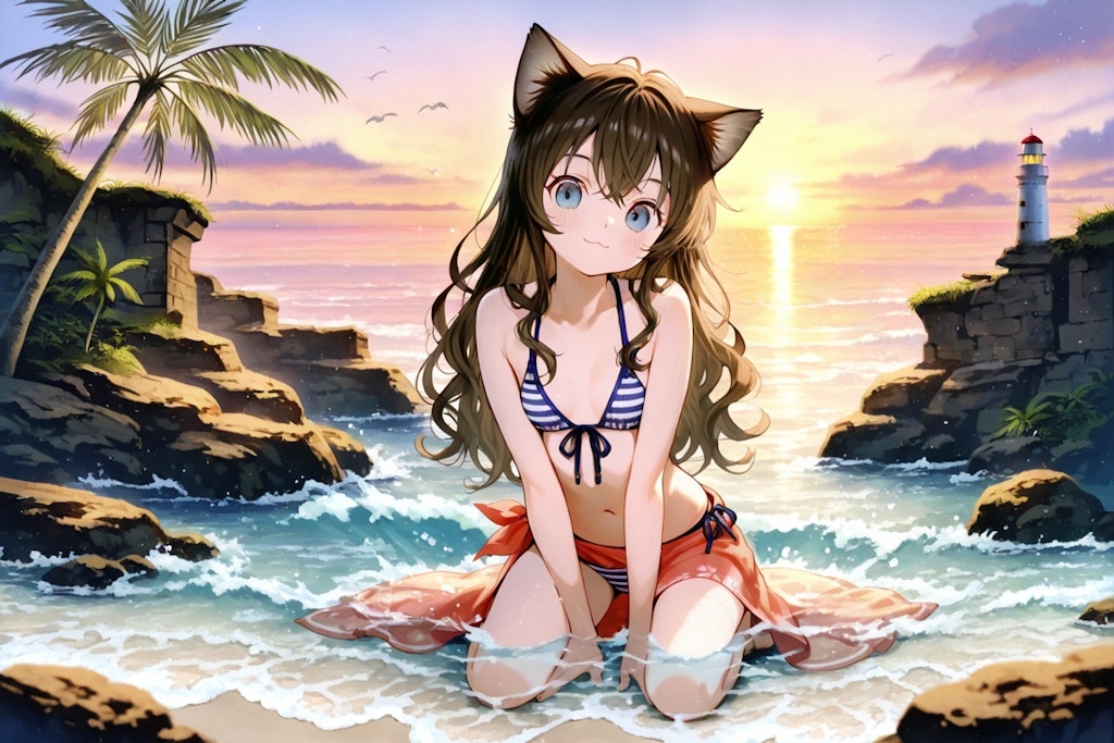 猫耳🐈　👙