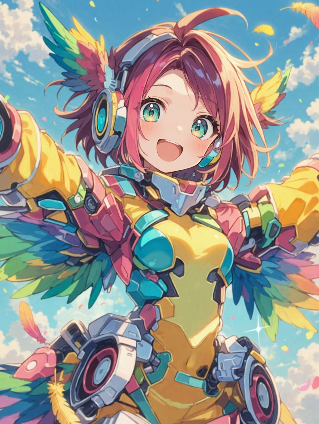 メカ娘：モデルインコ