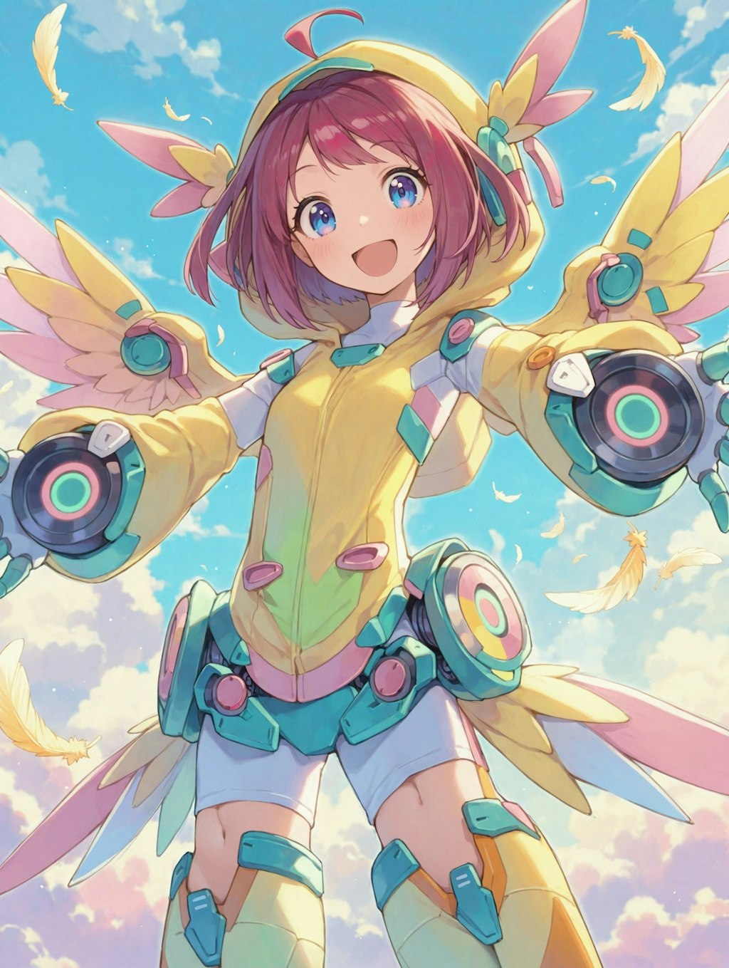 メカ娘：モデルインコ
