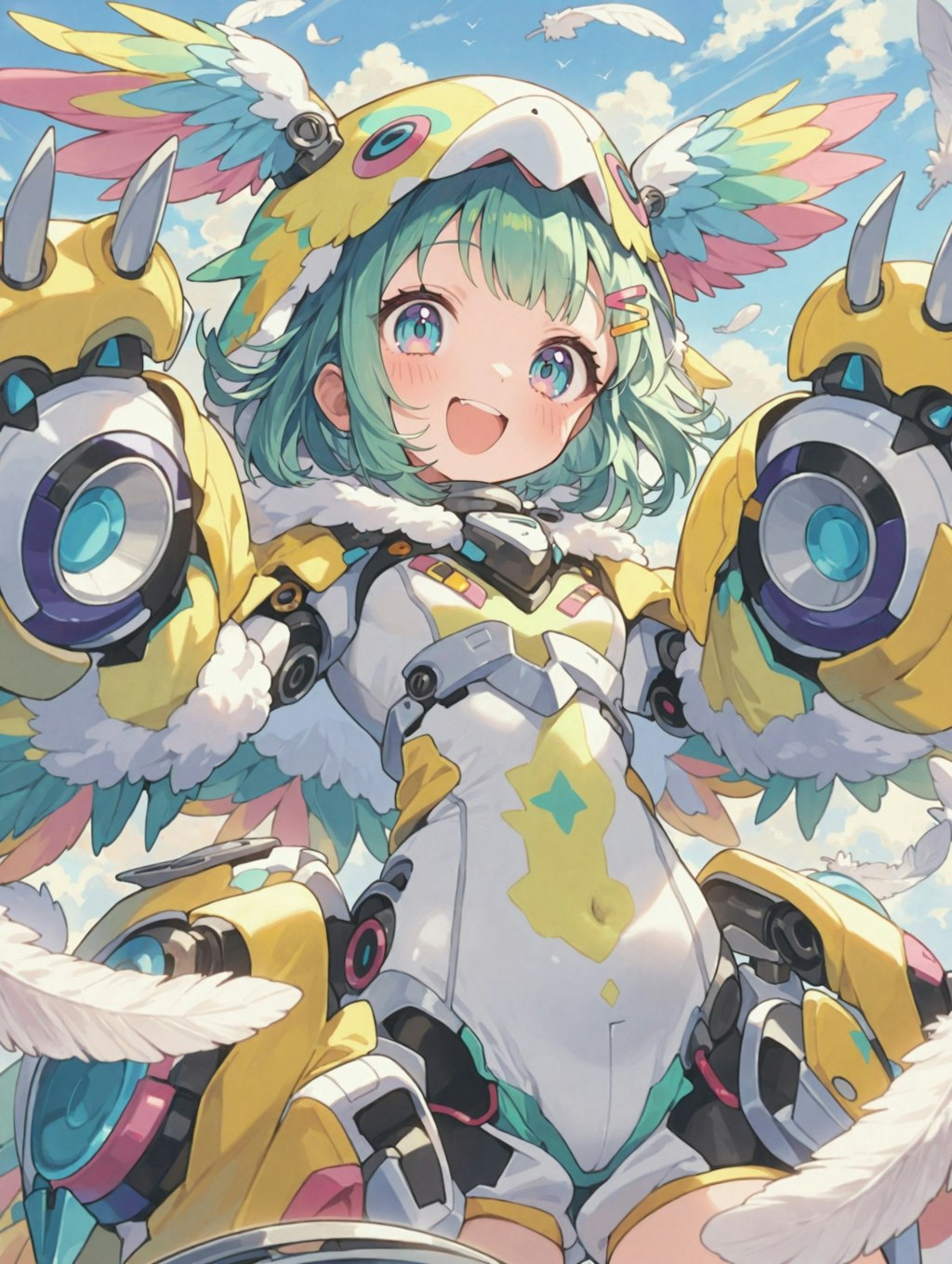 メカ娘：モデルインコ