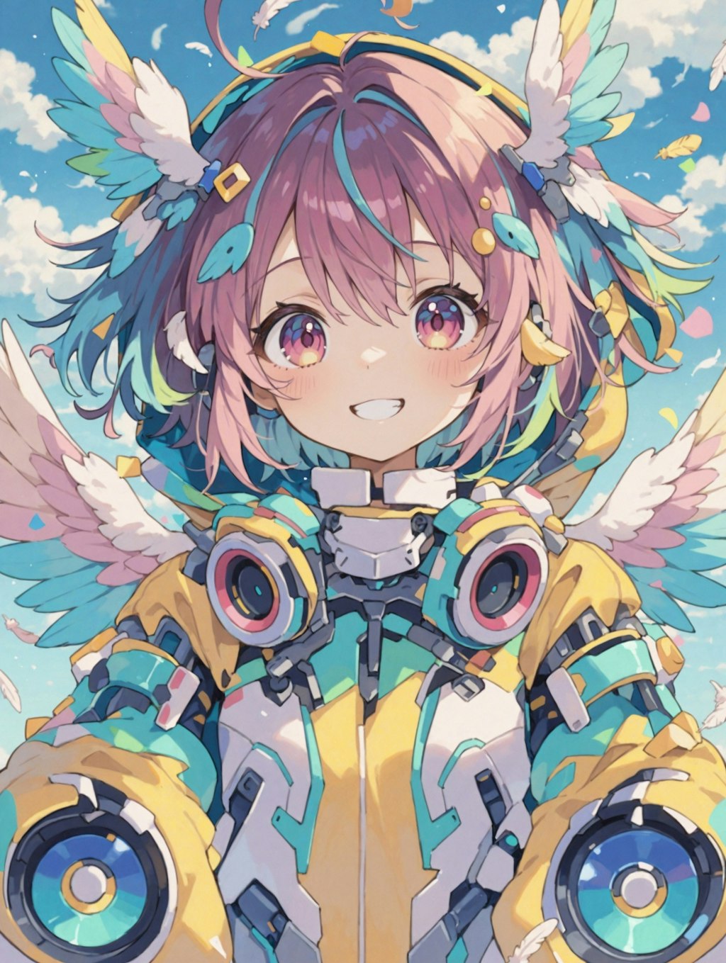 メカ娘：モデルインコ