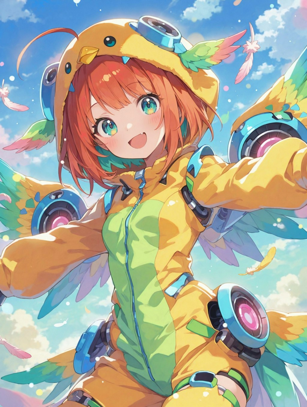 メカ娘：モデルインコ