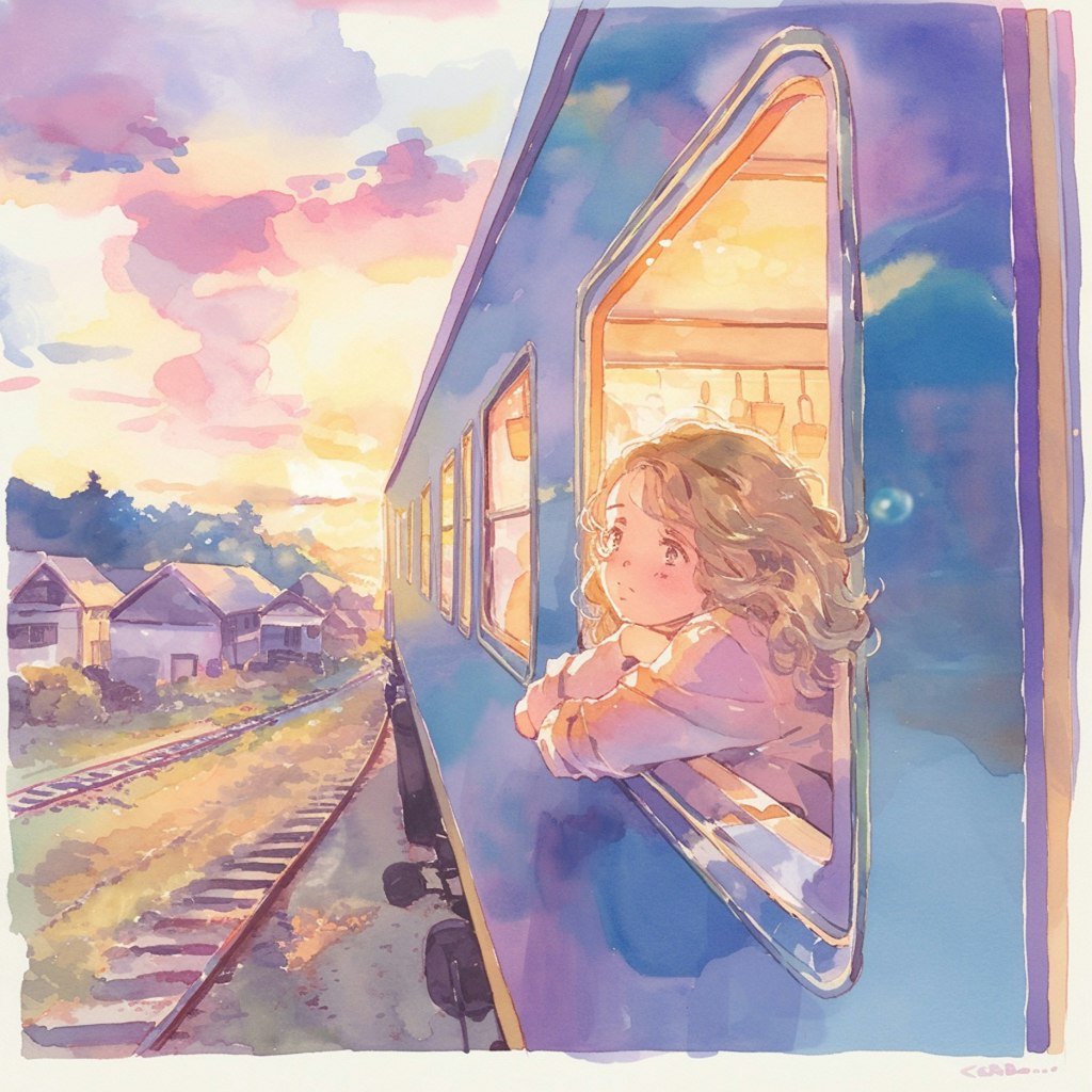 旅する少女