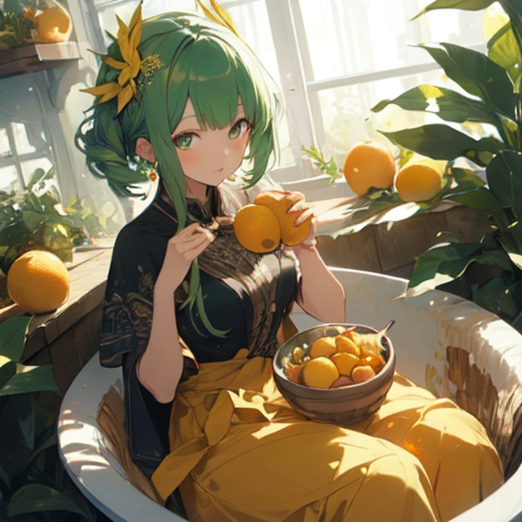 柑橘に溺れ