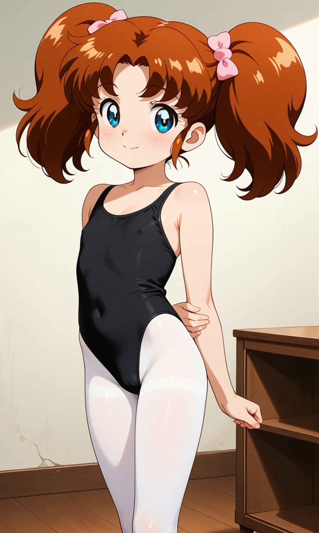 80'sなバレエ少女(黒)