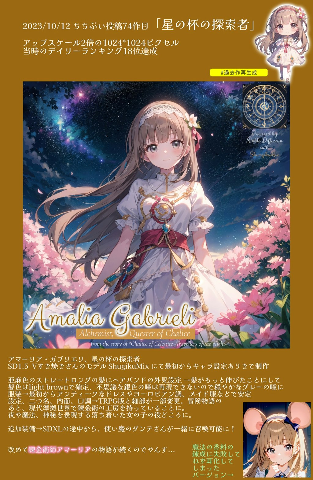 星の杯の探索者たち(でやんす) 【過去作再生成】