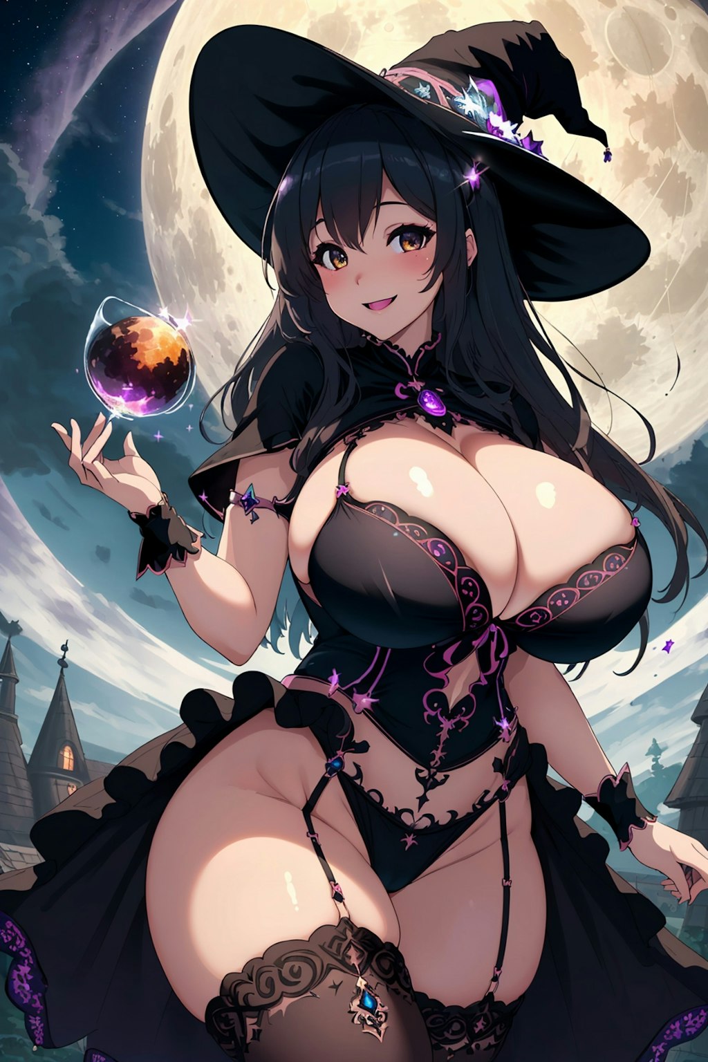 爆乳魔女