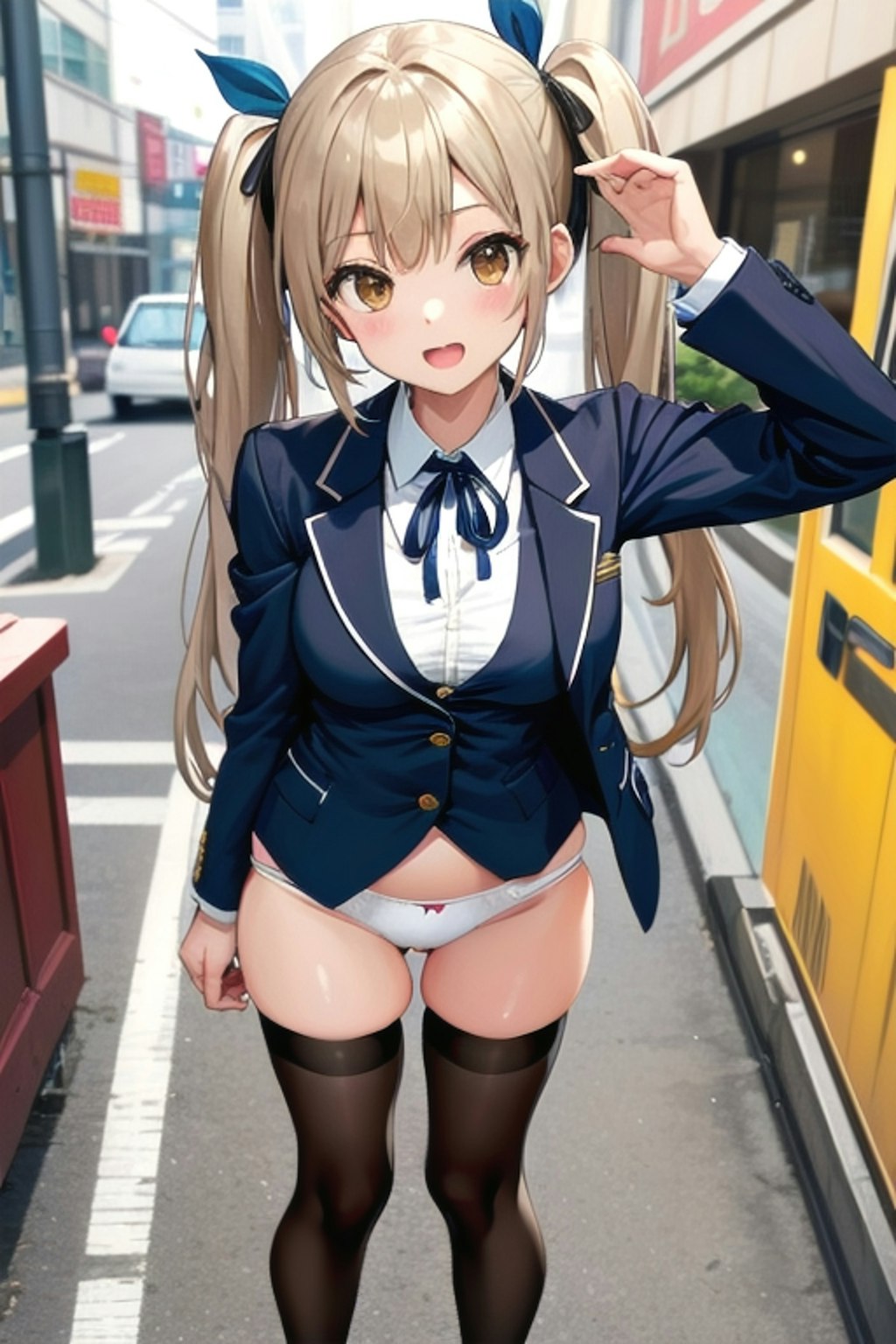 School twintails girl