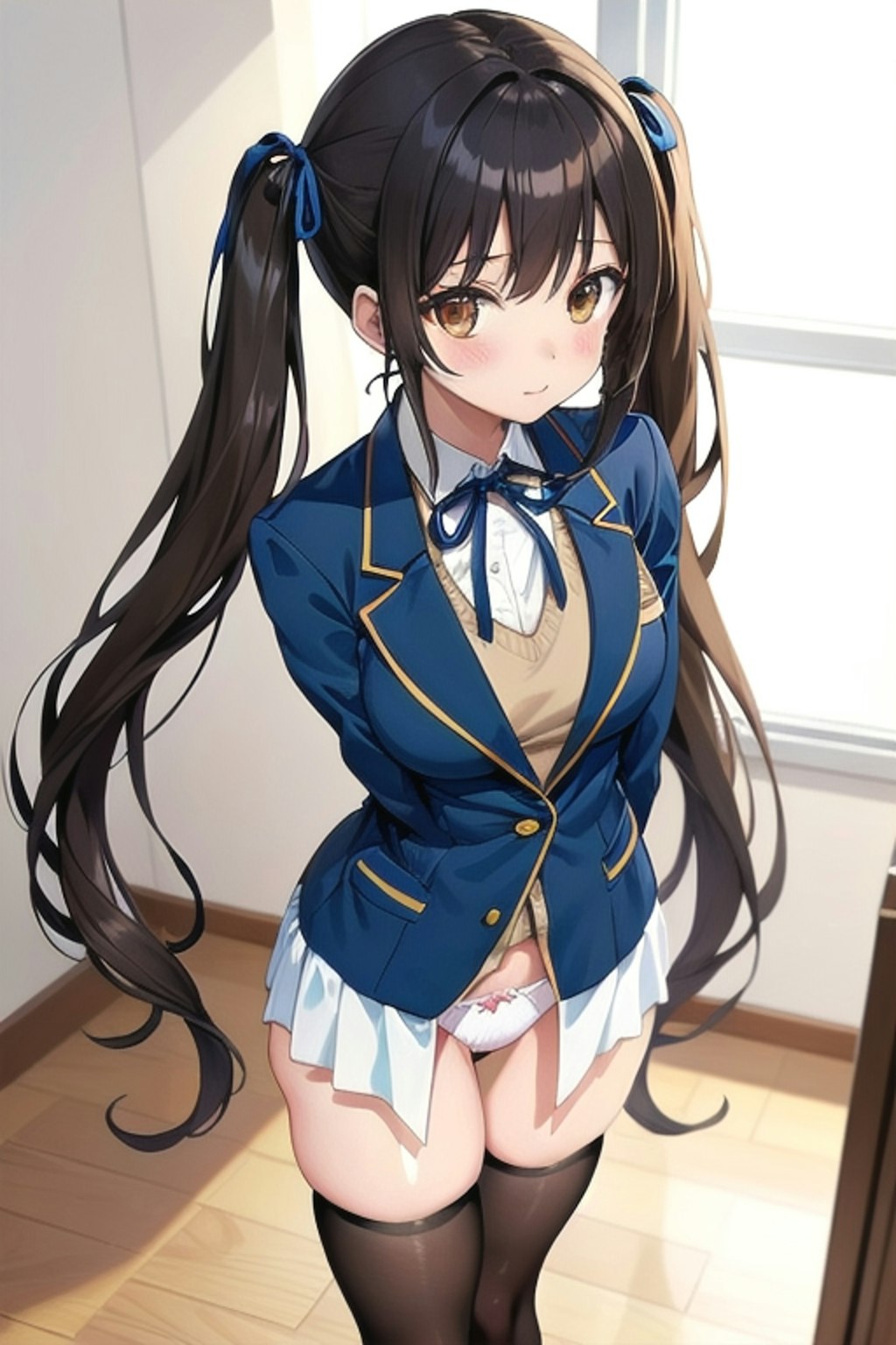 School twintails girl