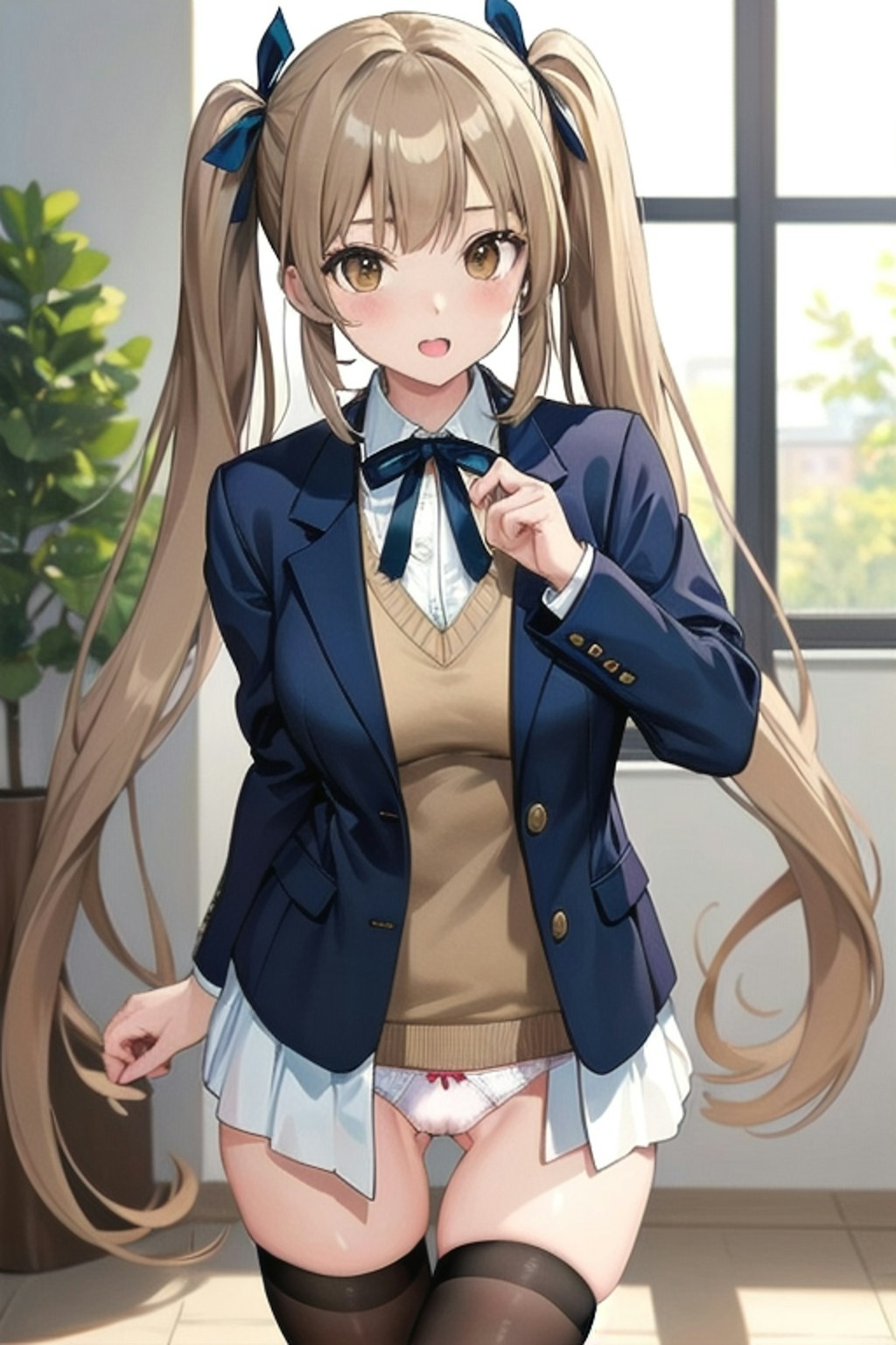 School twintails girl