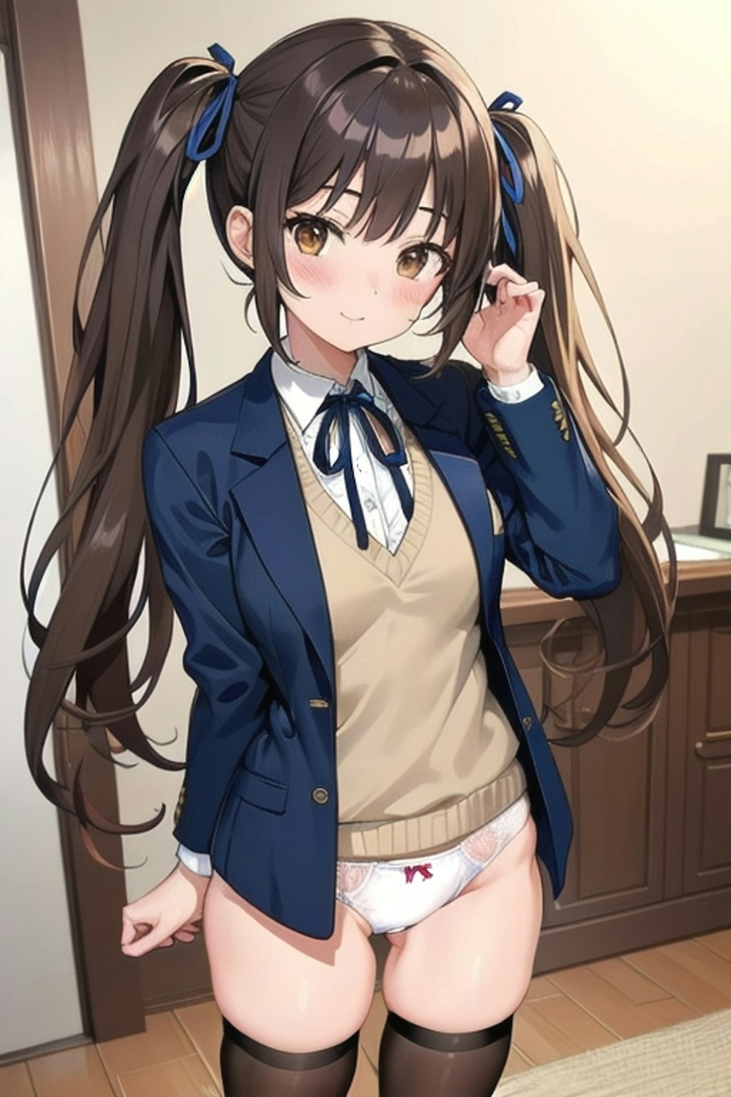 School twintails girl