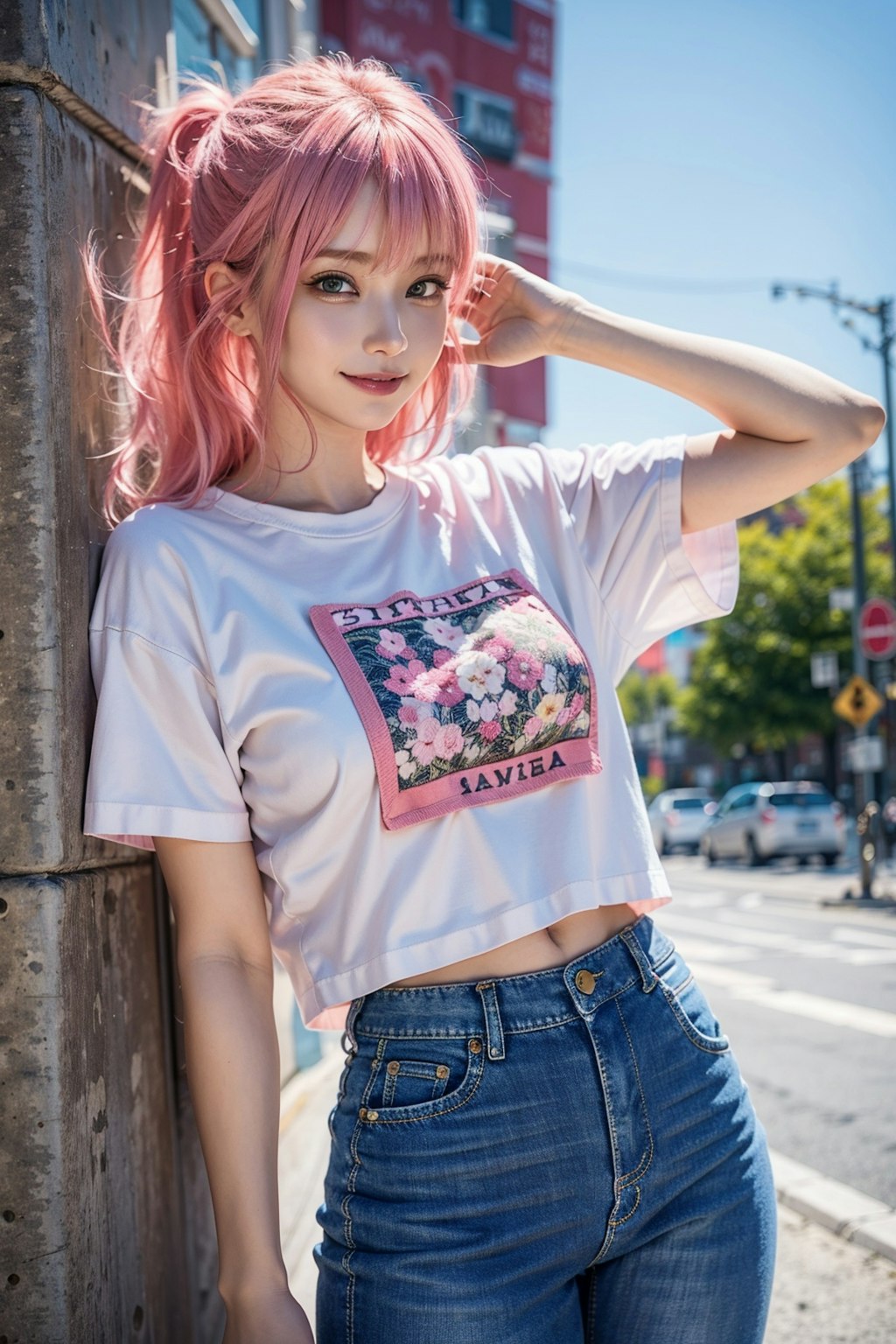 ピンク髪【企画】