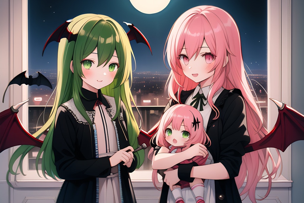 06/21の　きの子ちゃんとたけの子ちゃん