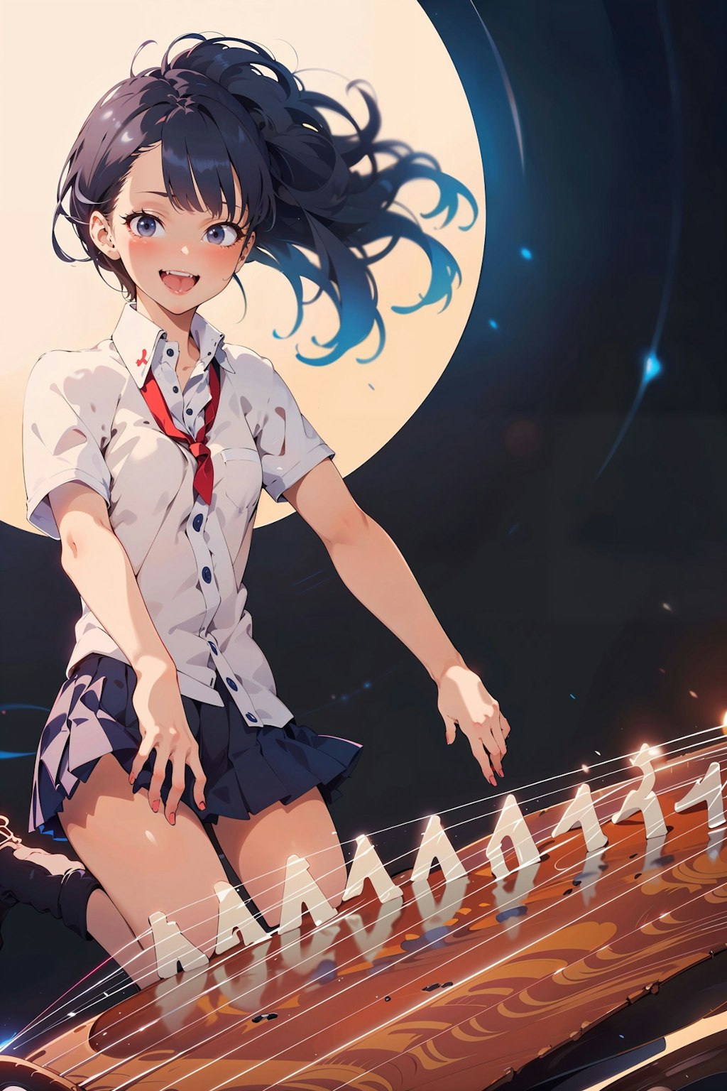 【04】High School Girl [Black Hair]