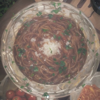 spaghetti al pomodoro①