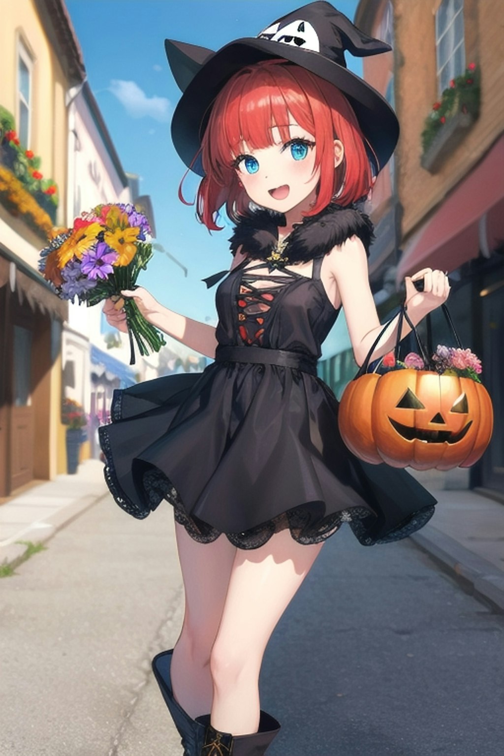 昼と夜とで姿を使い分ける系のハロウィン娘