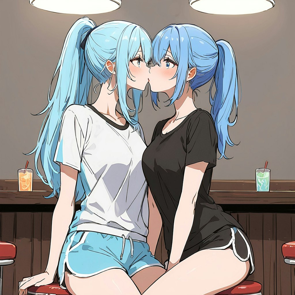 百合キス