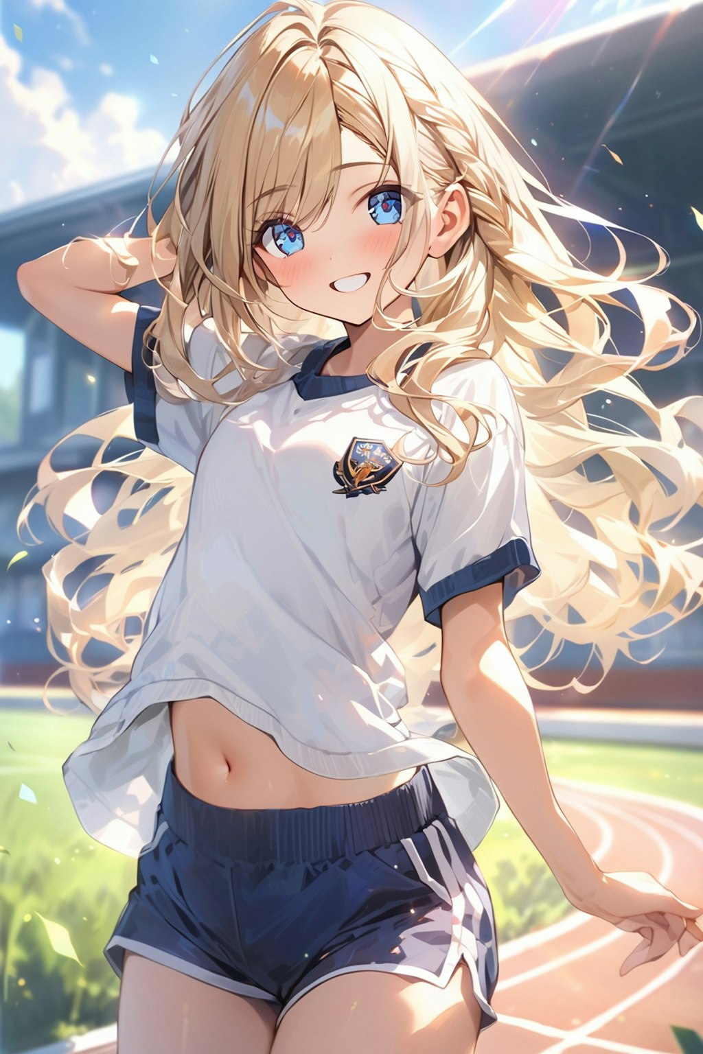 体操服の女の子