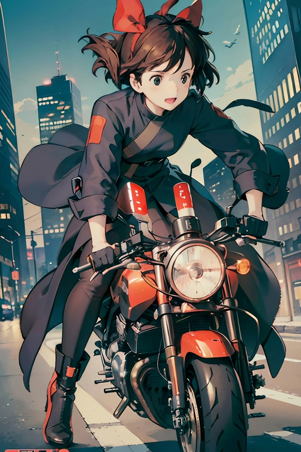 魔女のバイク便