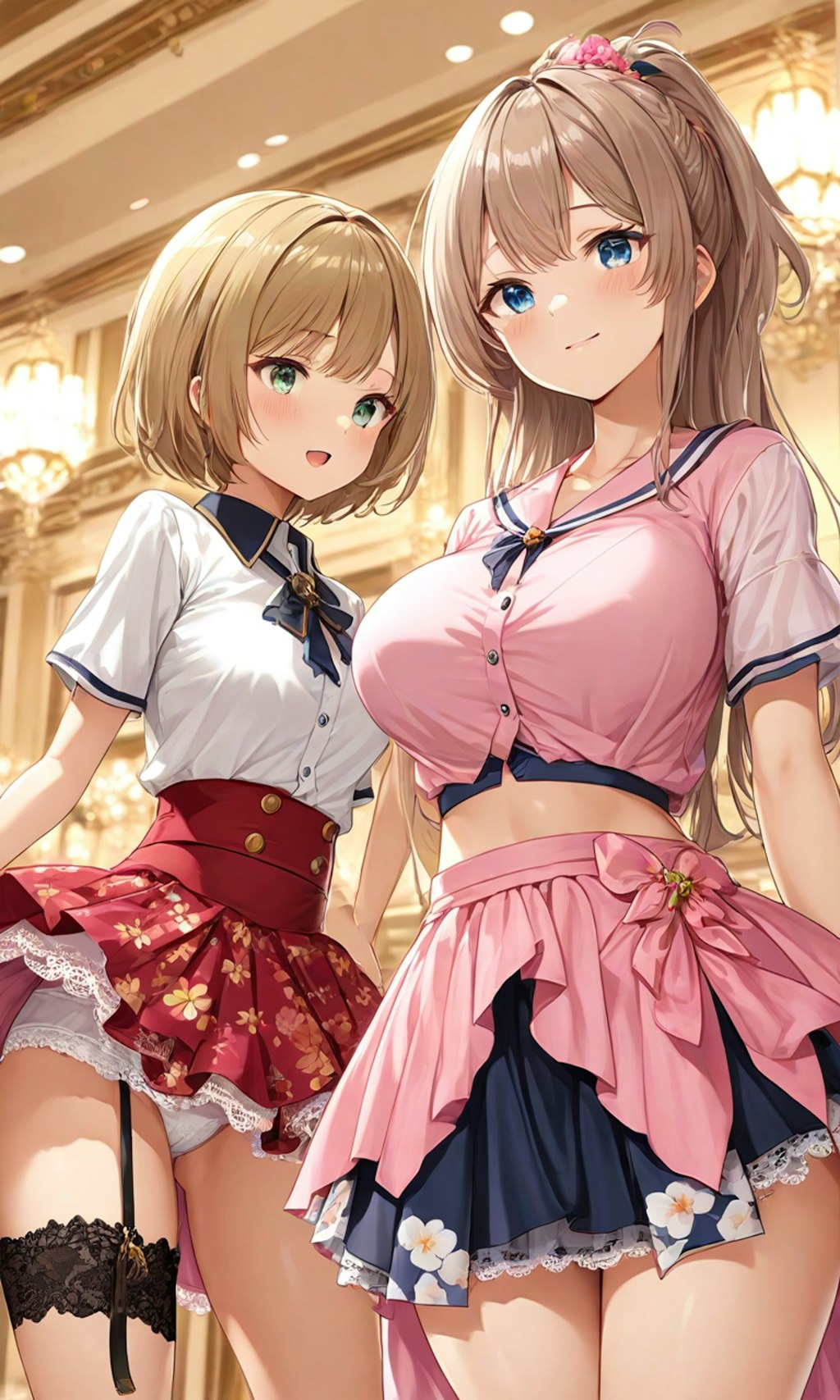 パンチラとセーラー服と女子高校生と