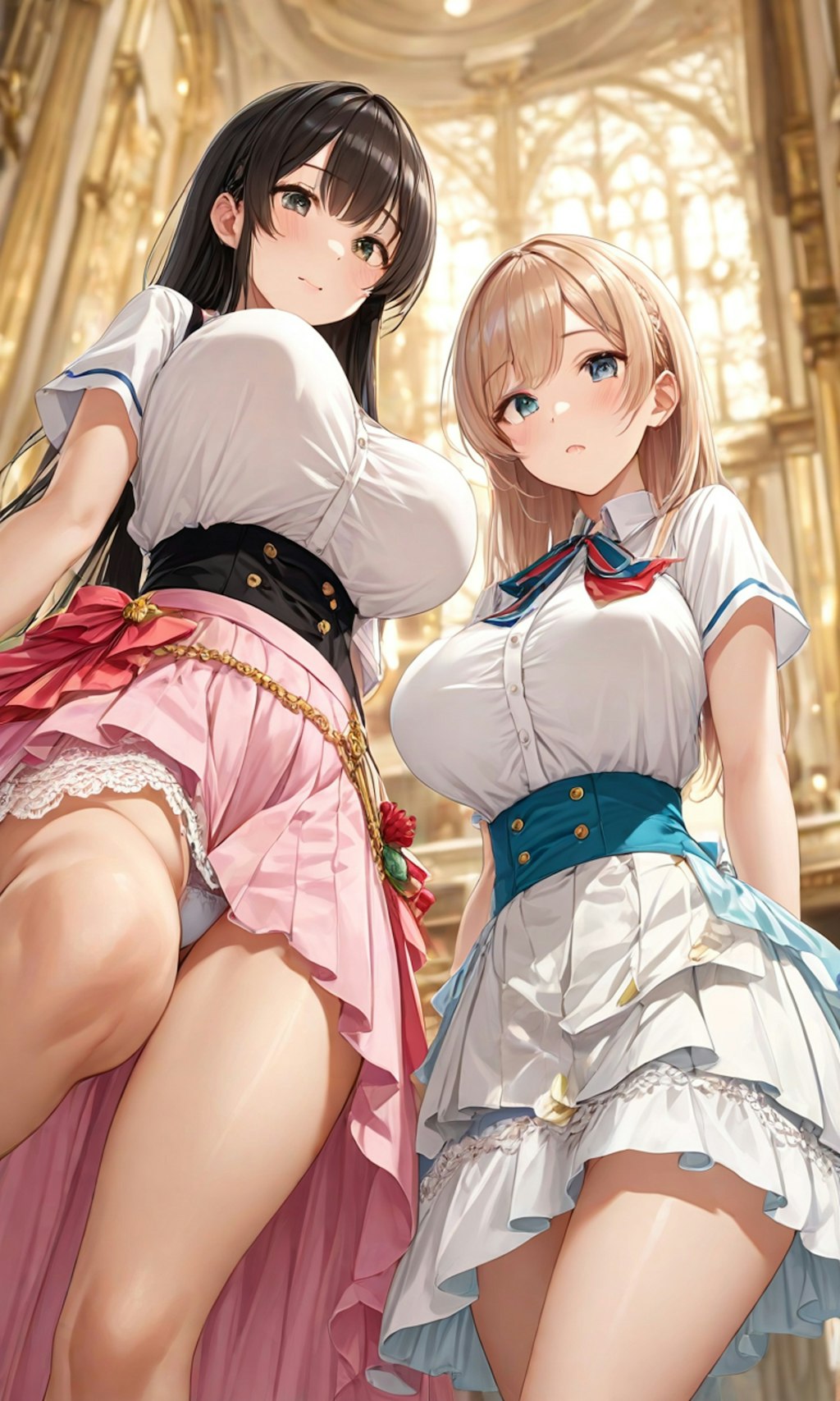 パンチラとセーラー服と女子高校生と