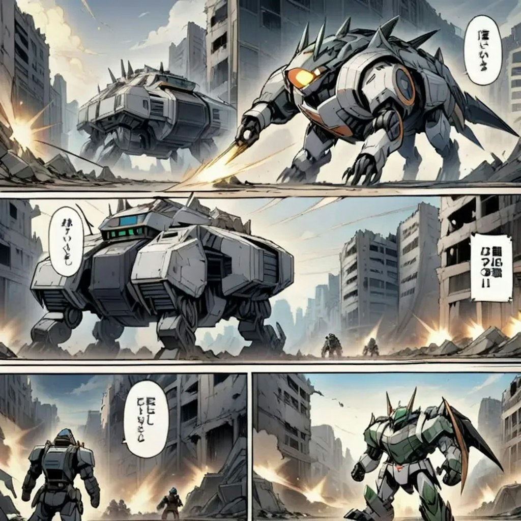 戦場の犬達