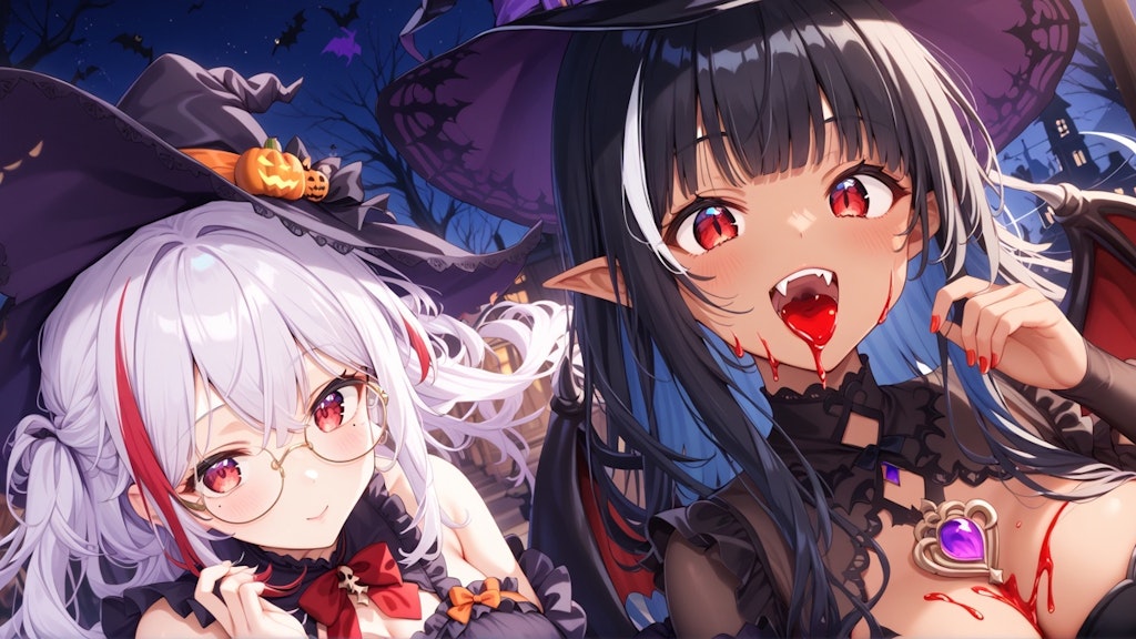 うちの子ハロウィン！