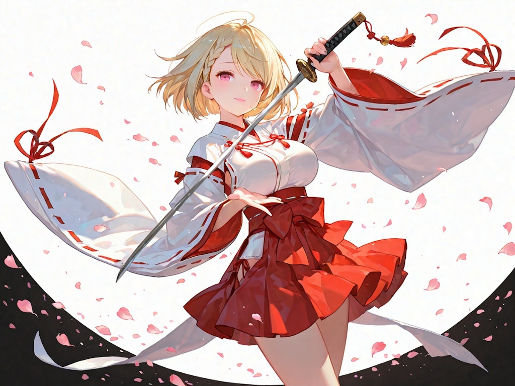巫女舞　剣舞