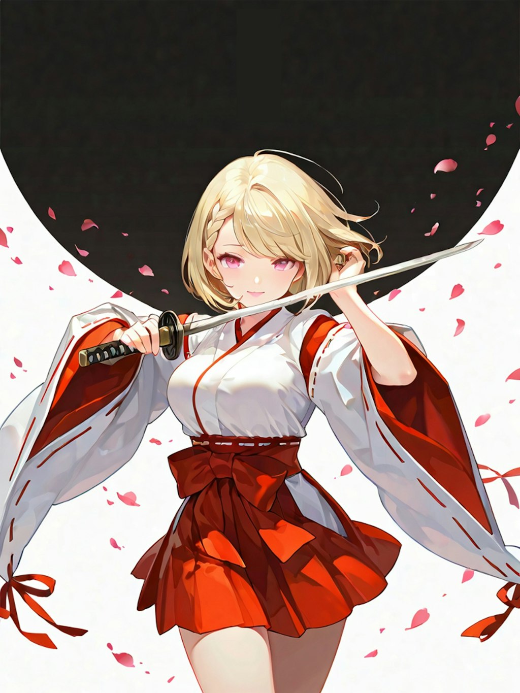 巫女舞　剣舞