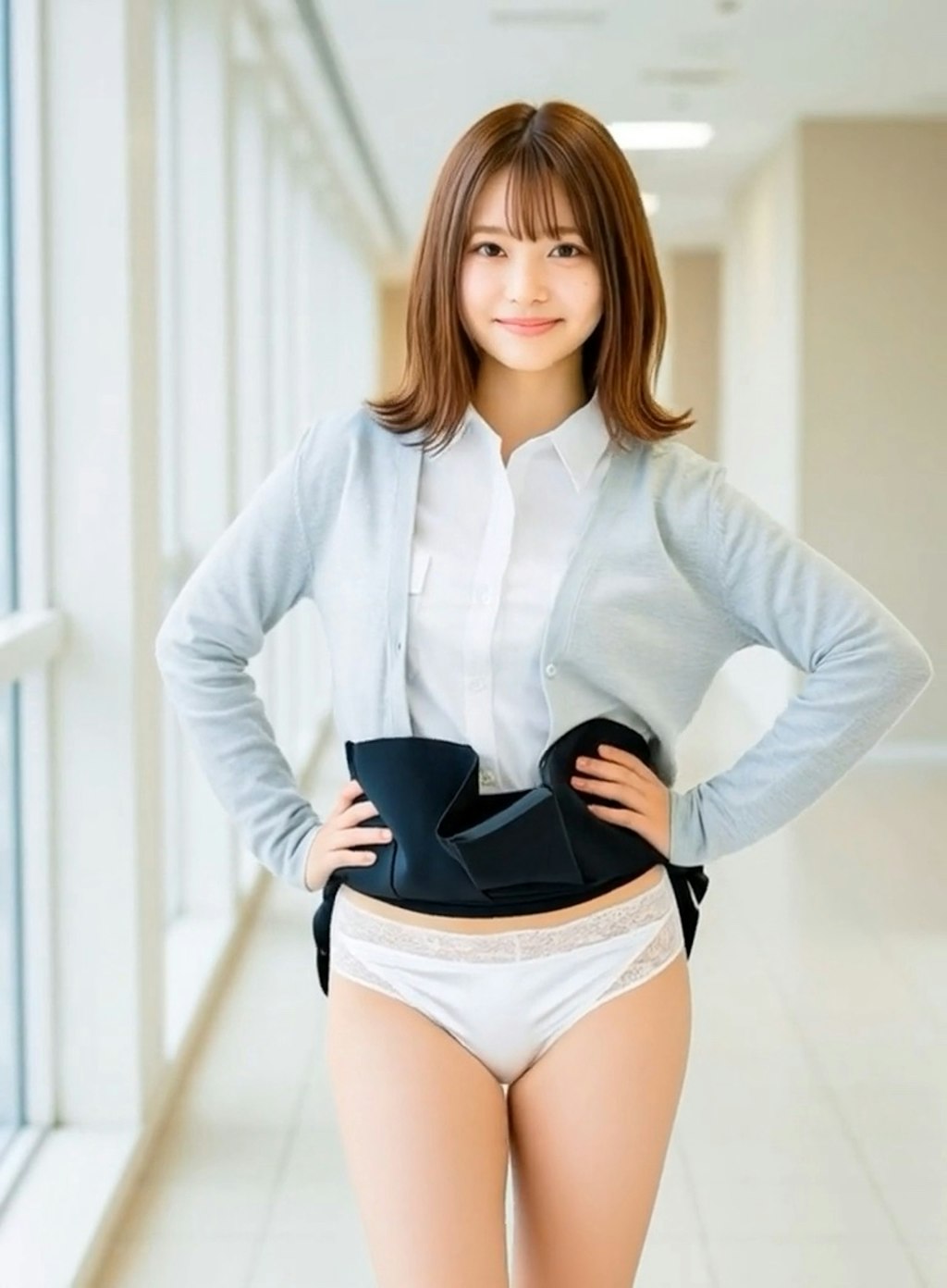 妹パンチラ