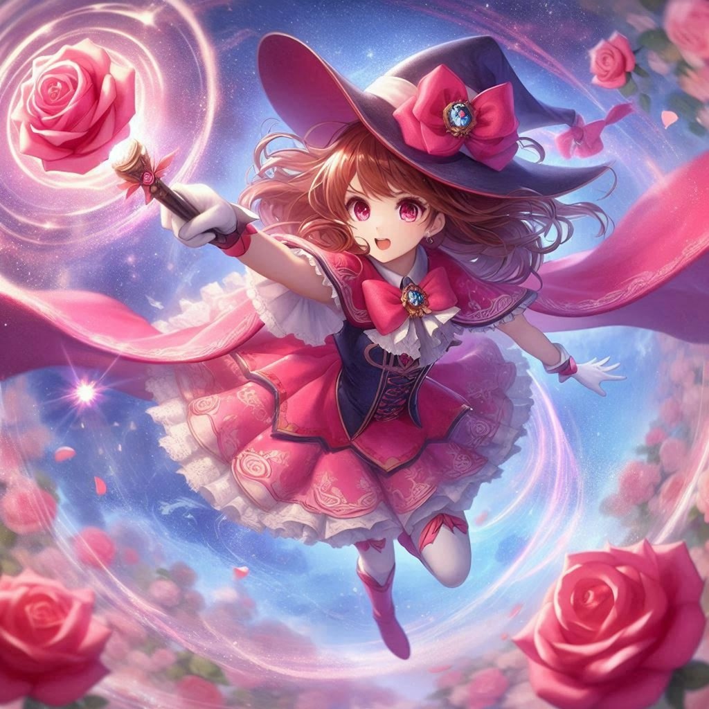 薔薇魔法少女