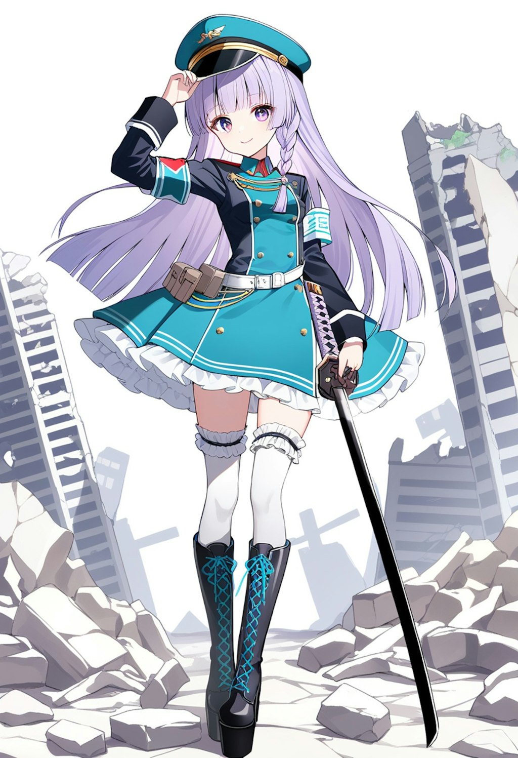 星莉奈(勝利は、我らの手の中に！)[days AI]